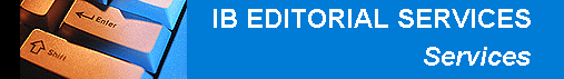 IB Editorial Services