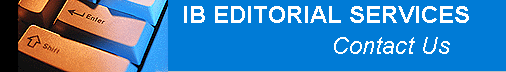 IB Editorial Services